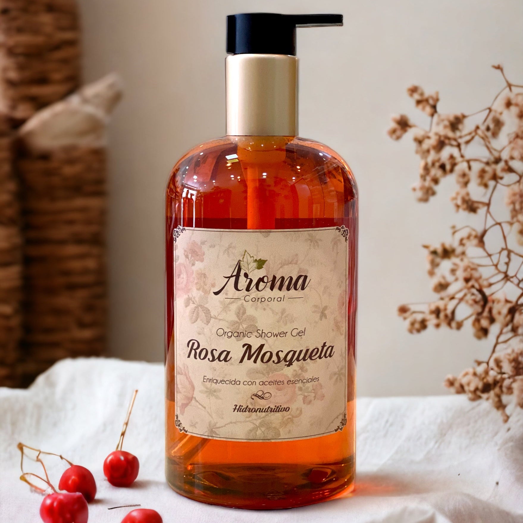 Shower Gel. Rosa Mosqueta