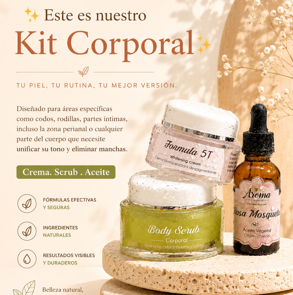 Kit Corporal Manchas