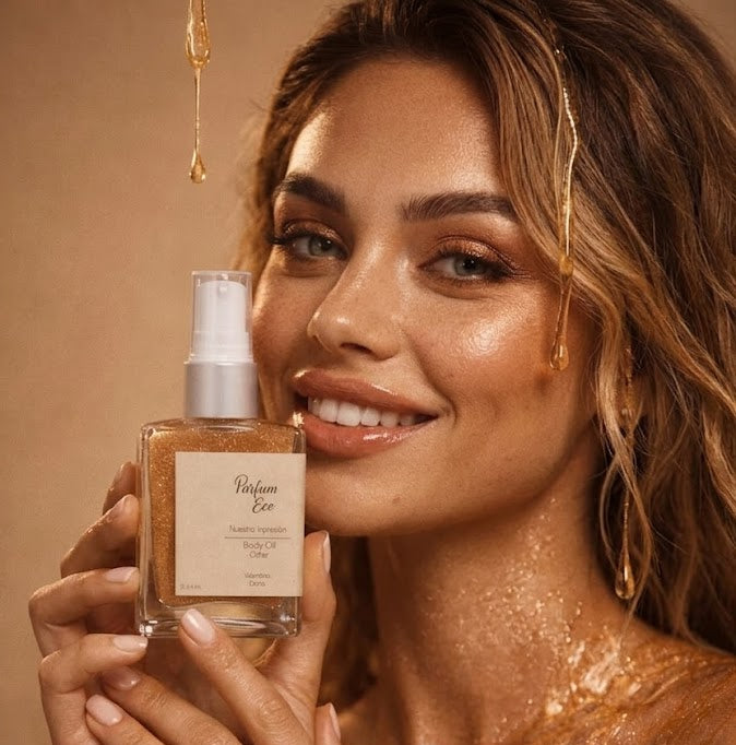 Shimmer oil